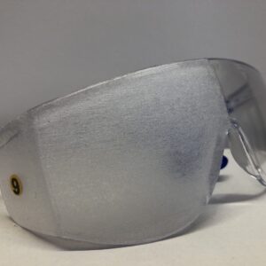 Visual Impairment training tools by Visual Impairment North East. This simulation spectacle allows the user to emulate sight loss caused by loss of binocular vision.
