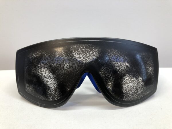 Visual Impairment training tools by Visual Impairment North East. This simulation spectacle allows the user to emulate sight loss caused by retinal degeneration.